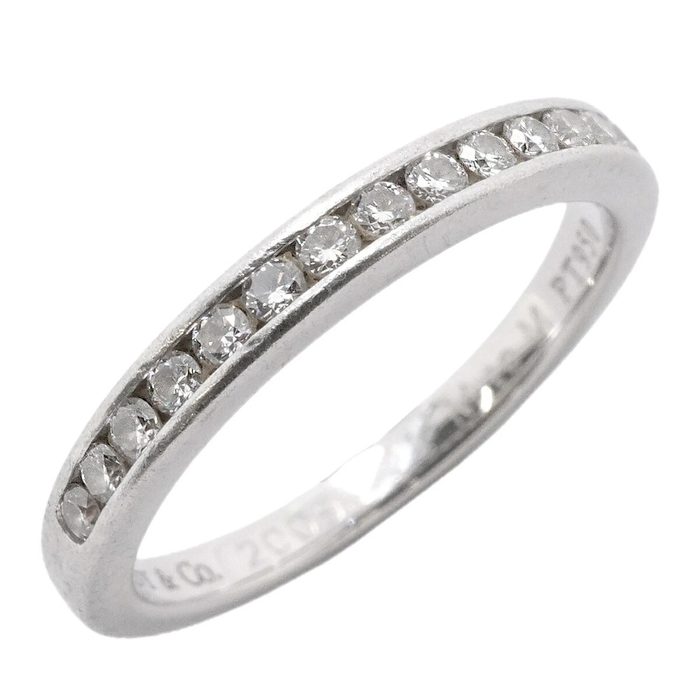 TIFFANY & CO. Silver Diamond Eternity Ring